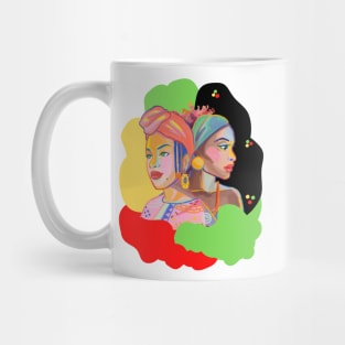 illustration African culture Mug